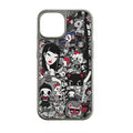 Holographic Chrome Phone Case - Graffiti Art Design