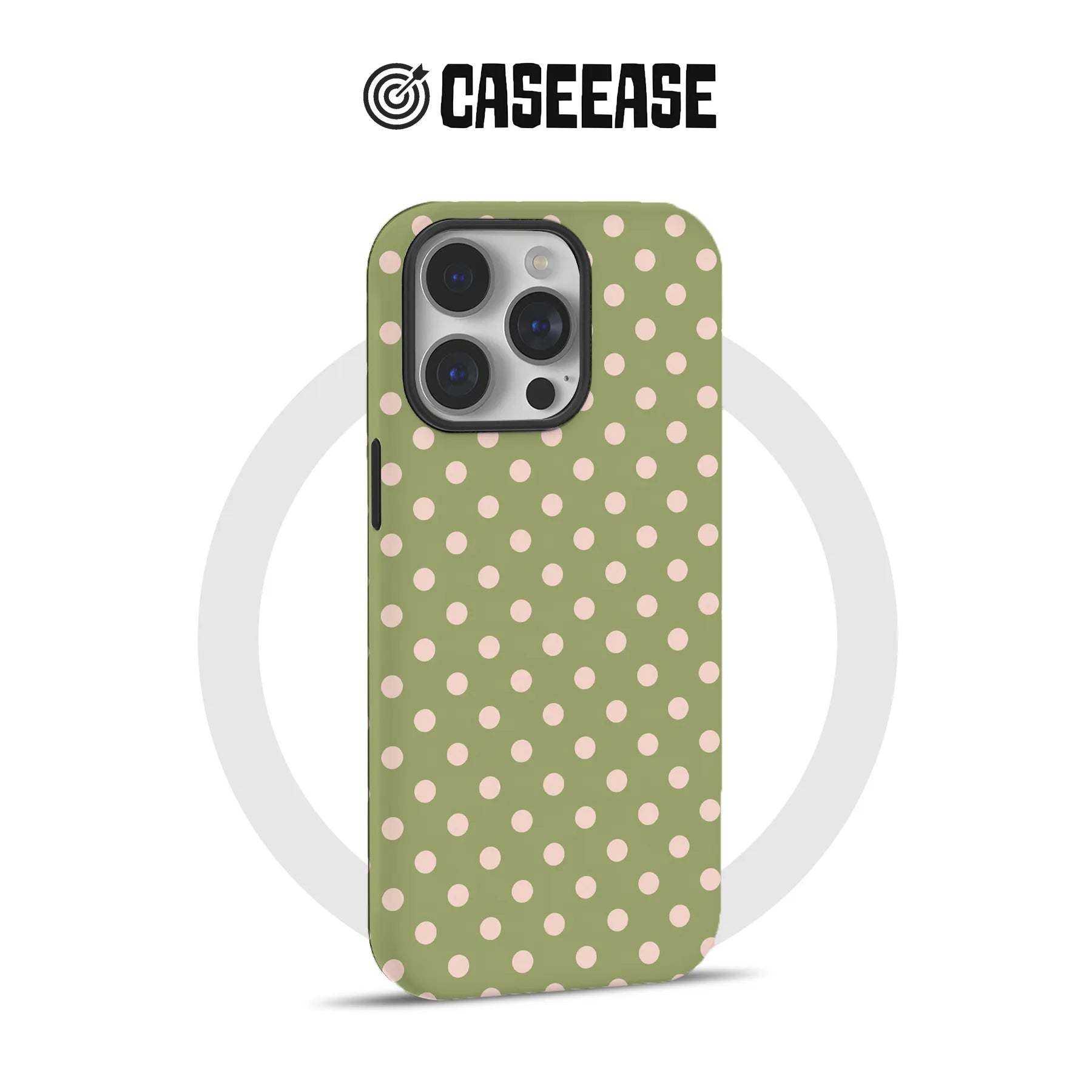 Polka Dot Green Phone Case