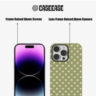 Polka Dot Green Phone Case