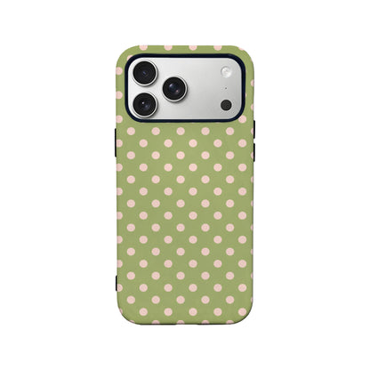 Polka Dot Green Phone Case