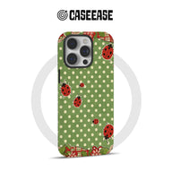 Vintage Ladybug Pattern Phone Case