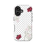Ladybug Floral Pattern Phone Case
