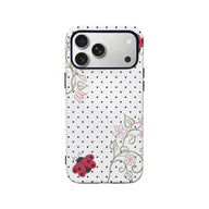 Ladybug Floral Pattern Phone Case