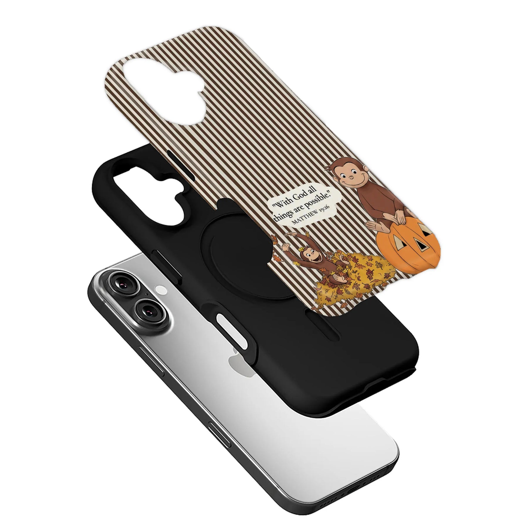 Curious Monkey Fall Phone Case