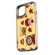 Whimsical Cat Phone Case - Cute Cat Illustrations