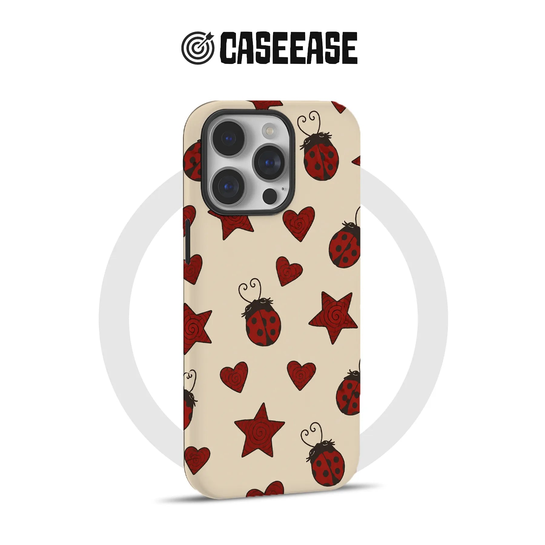 Ladybug Love Phone Case