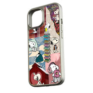 Snoopy Collage Phone Case - Vintage Cartoon Design
