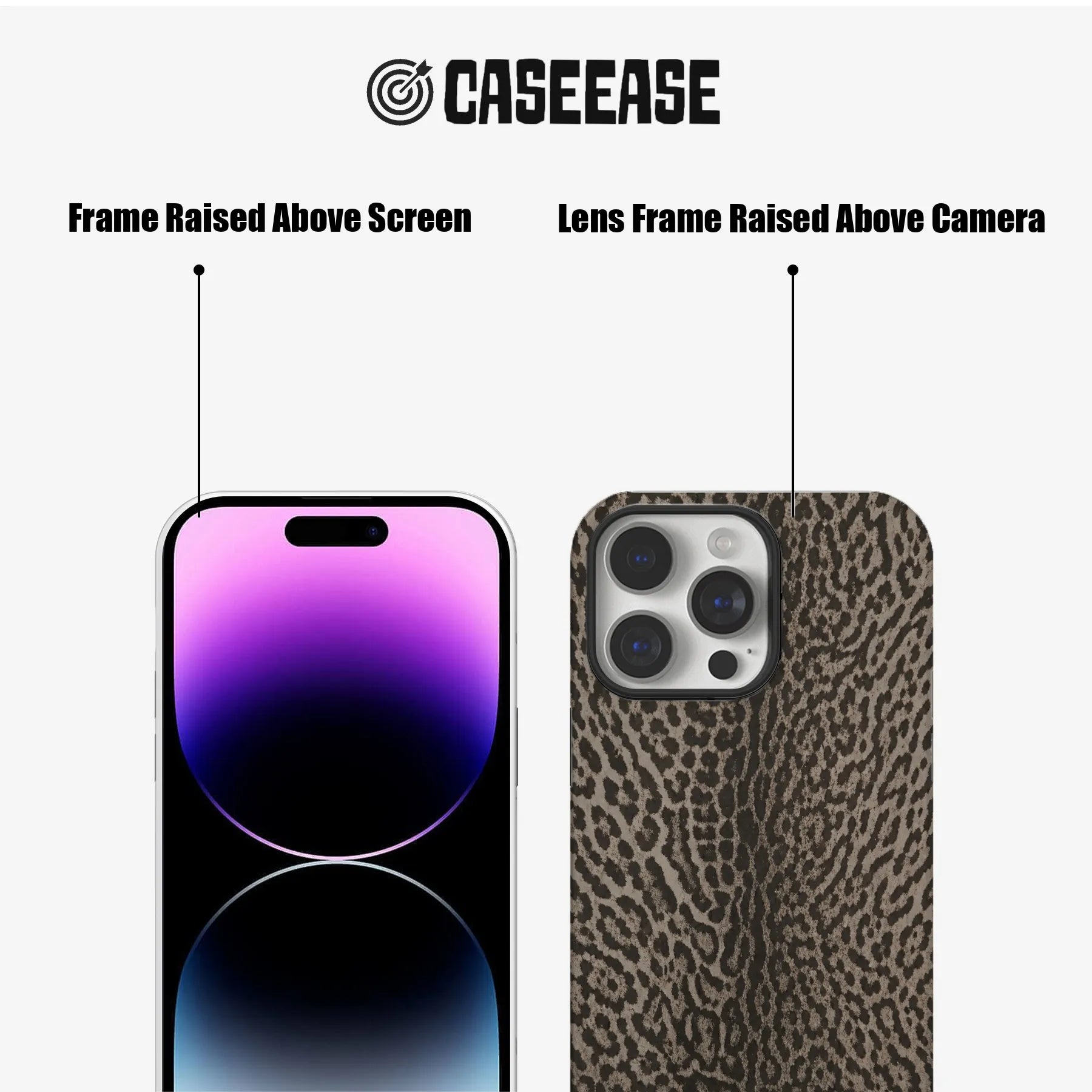 Stylish Leopard Print Phone Case