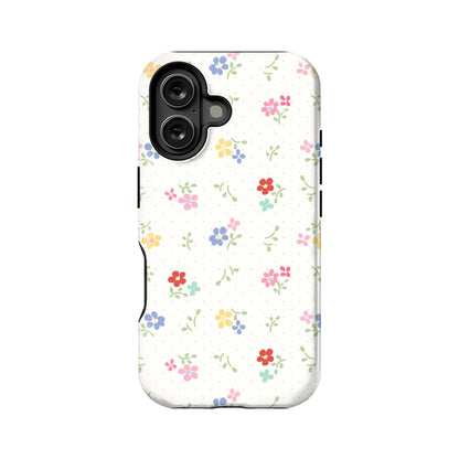 Multicolored Wildflower Phone Case – Fresh and Playful Design