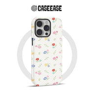Funda para teléfono con flores silvestres multicolores: diseño fresco y divertido