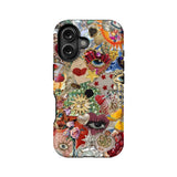Funda para teléfono con encanto bohemio vibrante