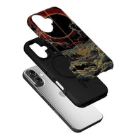 Funda para teléfono con paisaje onírico cósmico