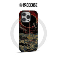 Funda para teléfono con paisaje onírico cósmico