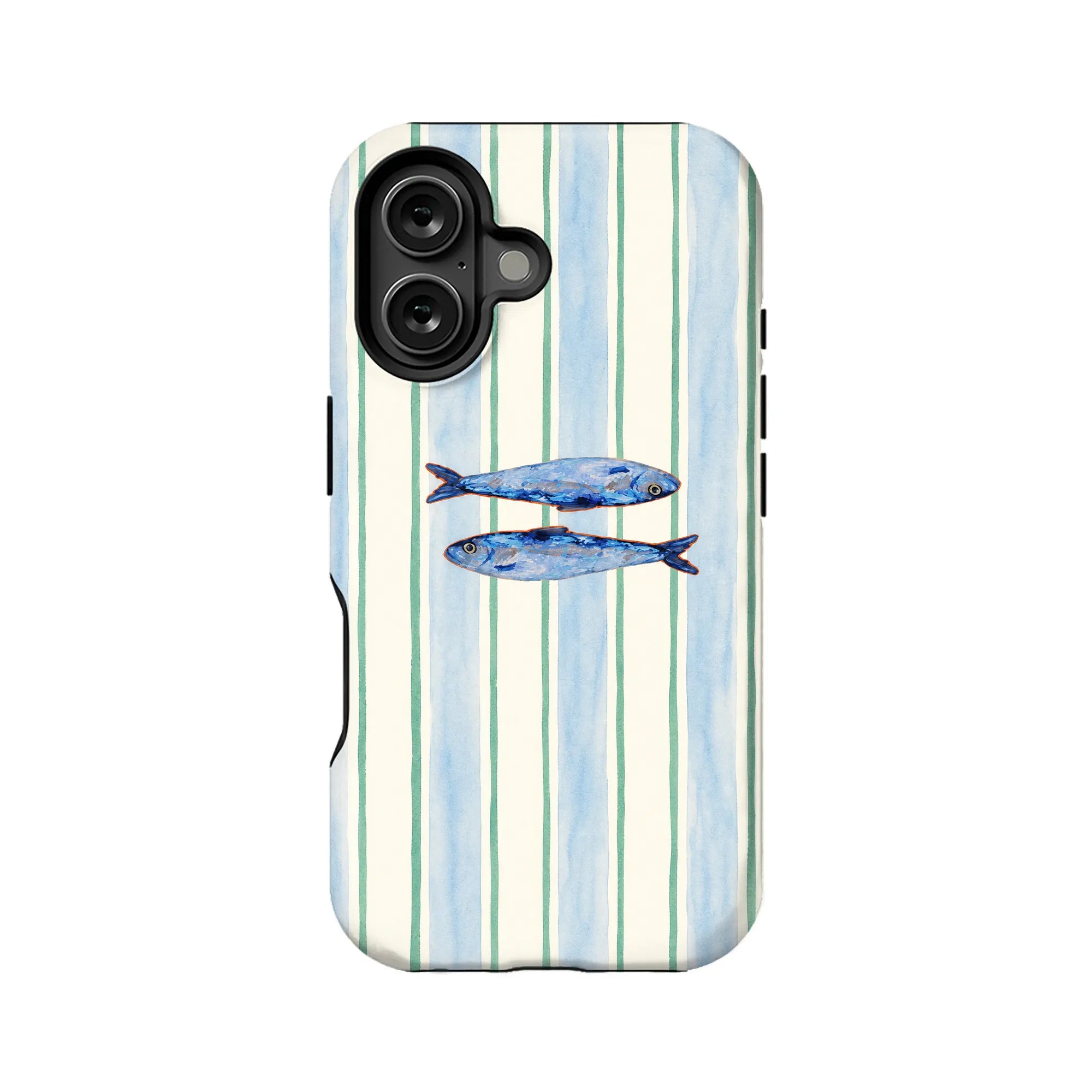 Artistic Blue Fish Phone Case