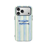 Artistic Blue Fish Phone Case