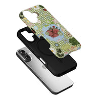 Love Bug Green Gingham Phone Case