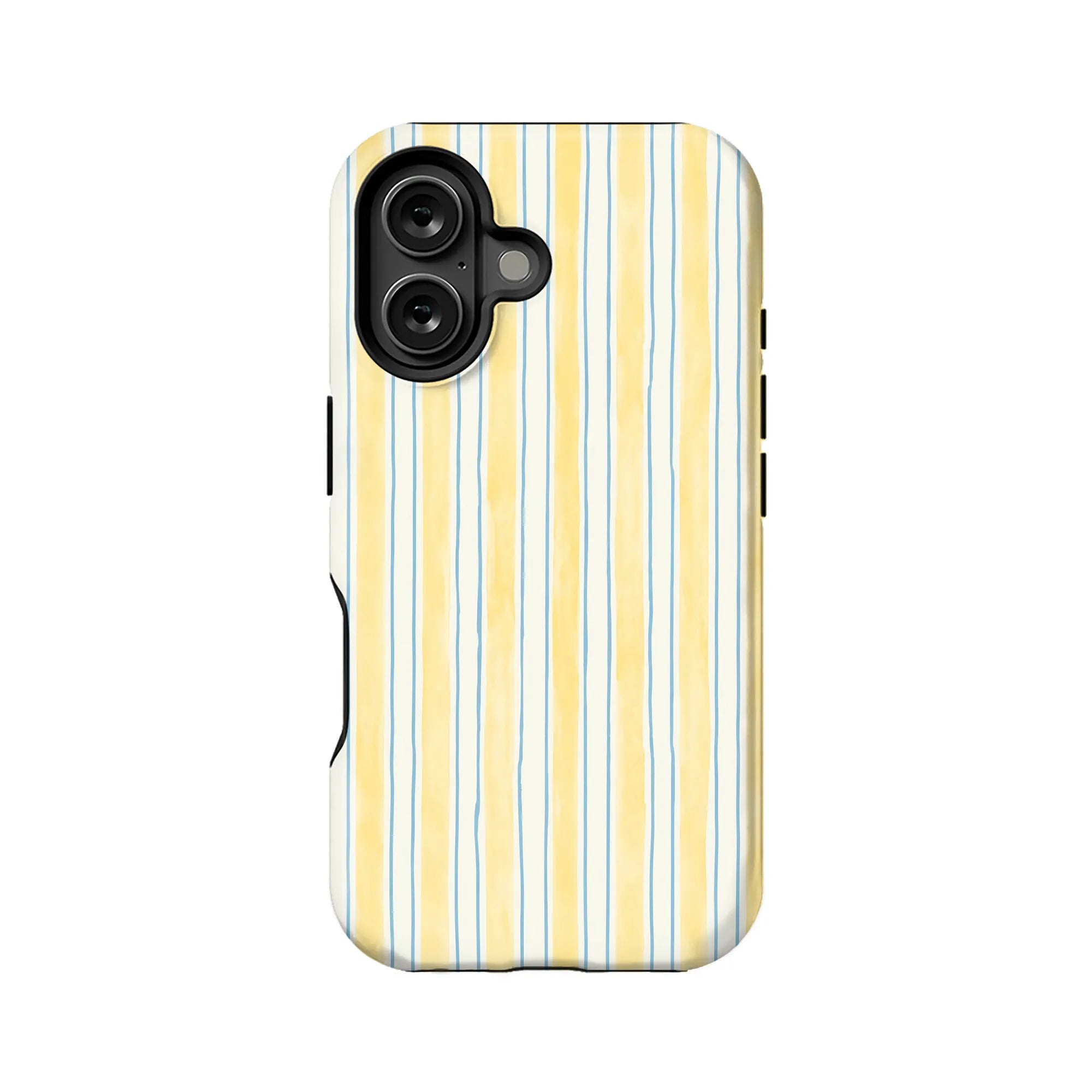 Minimalist Striped Yellow Phone Case