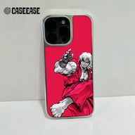 Holographic Chrome Phone Case - Street Fighter Inspired Design