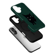Edgy Black Cat Phone Case