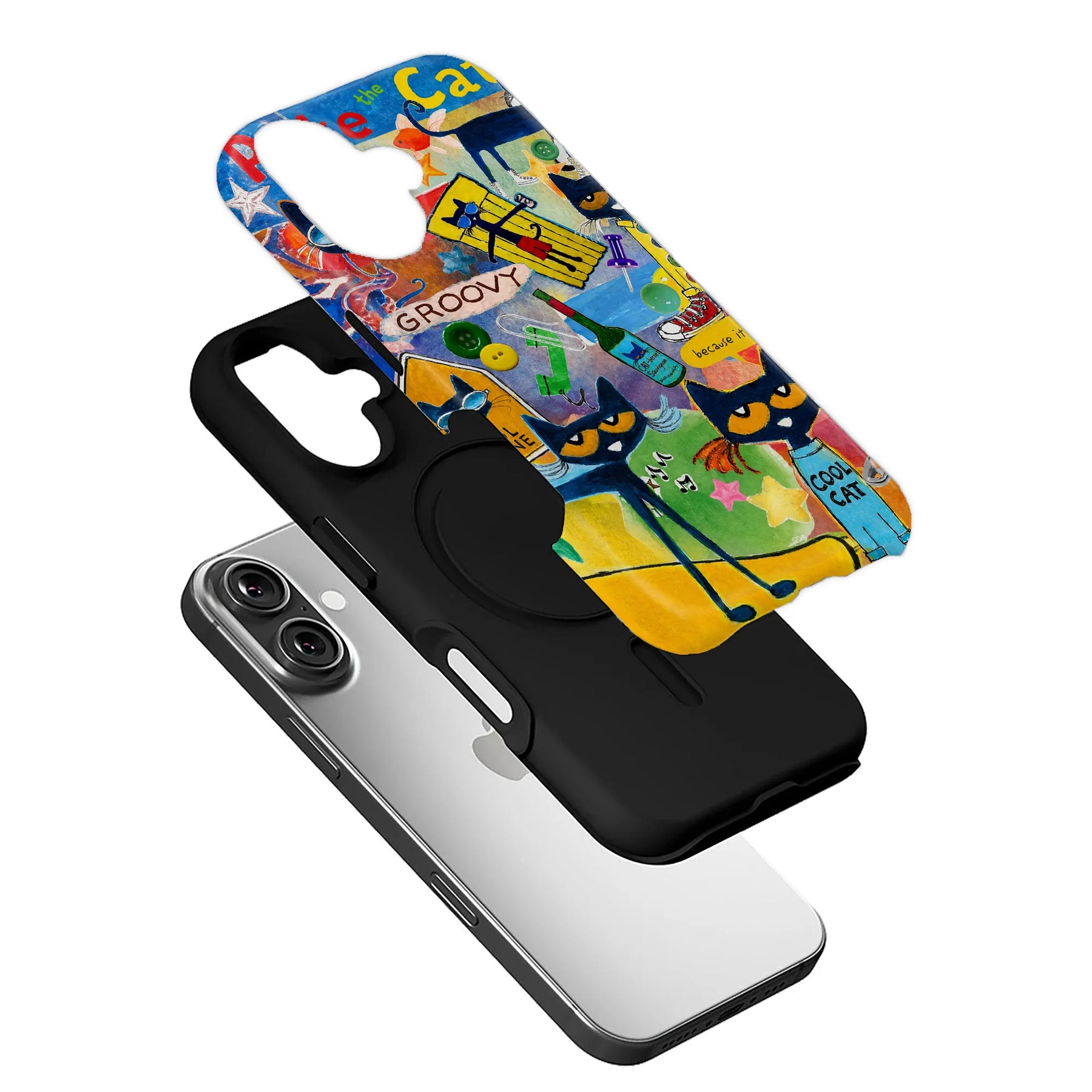 Cool Cat Art Phone Case