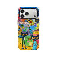 Cool Cat Art Phone Case