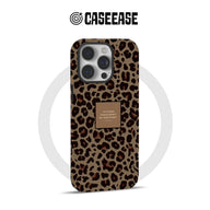 Leopard Print Phone Case with Inspirational Quote