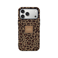 Leopard Print Phone Case with Inspirational Quote