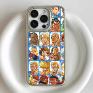 Funda para teléfono con personajes holográficos cromados - Diseño All Star