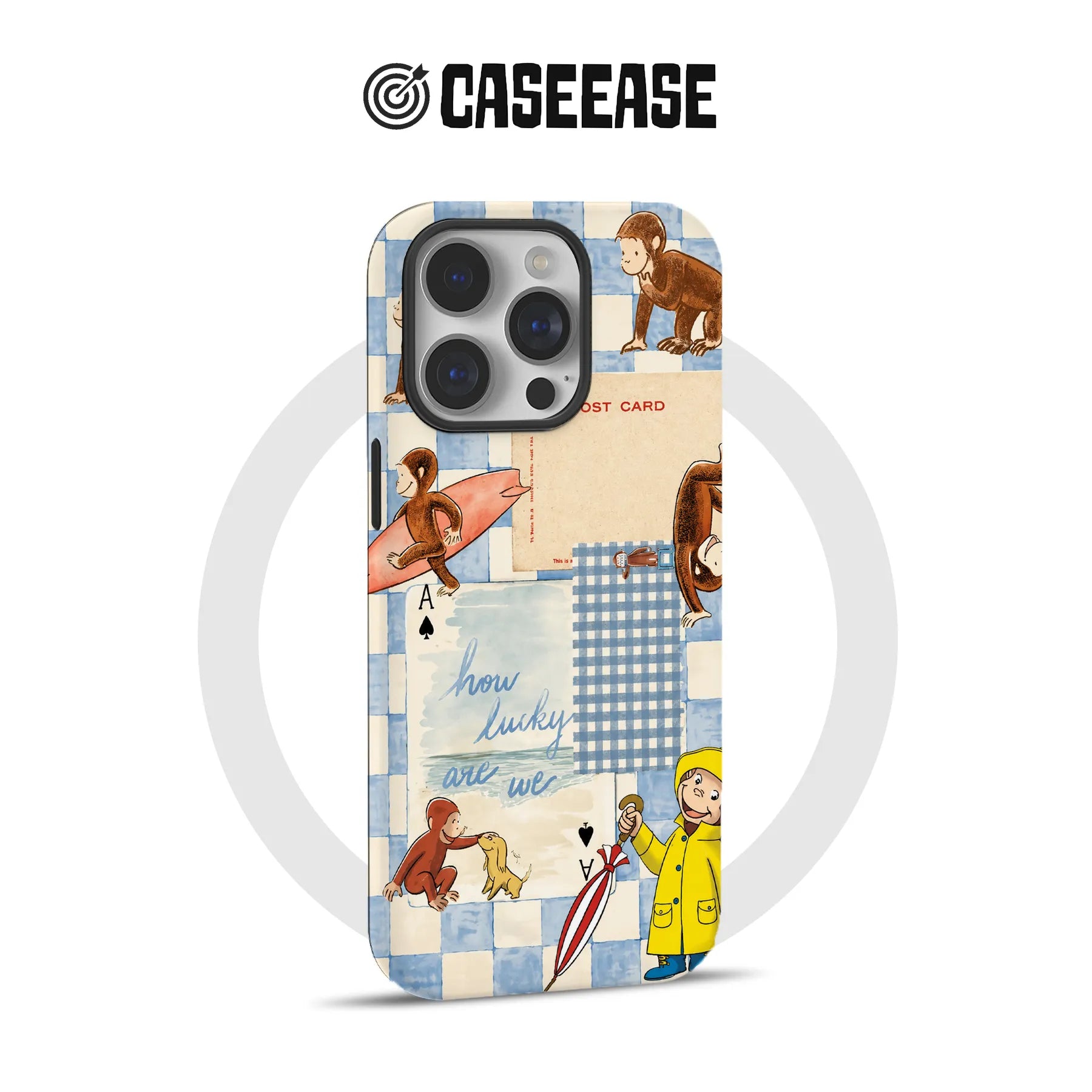 Curious George Collage Phone Case