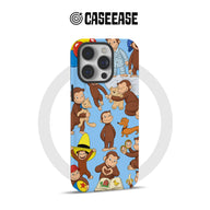Funda para teléfono divertida de Curious George