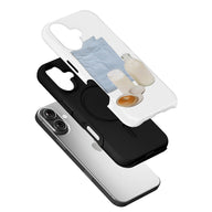 Minimalist Breakfast Phone Case – Cozy and Everyday Style