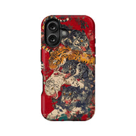 Artistic Tiger Print Phone Case
