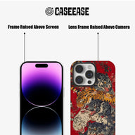 Artistic Tiger Print Phone Case