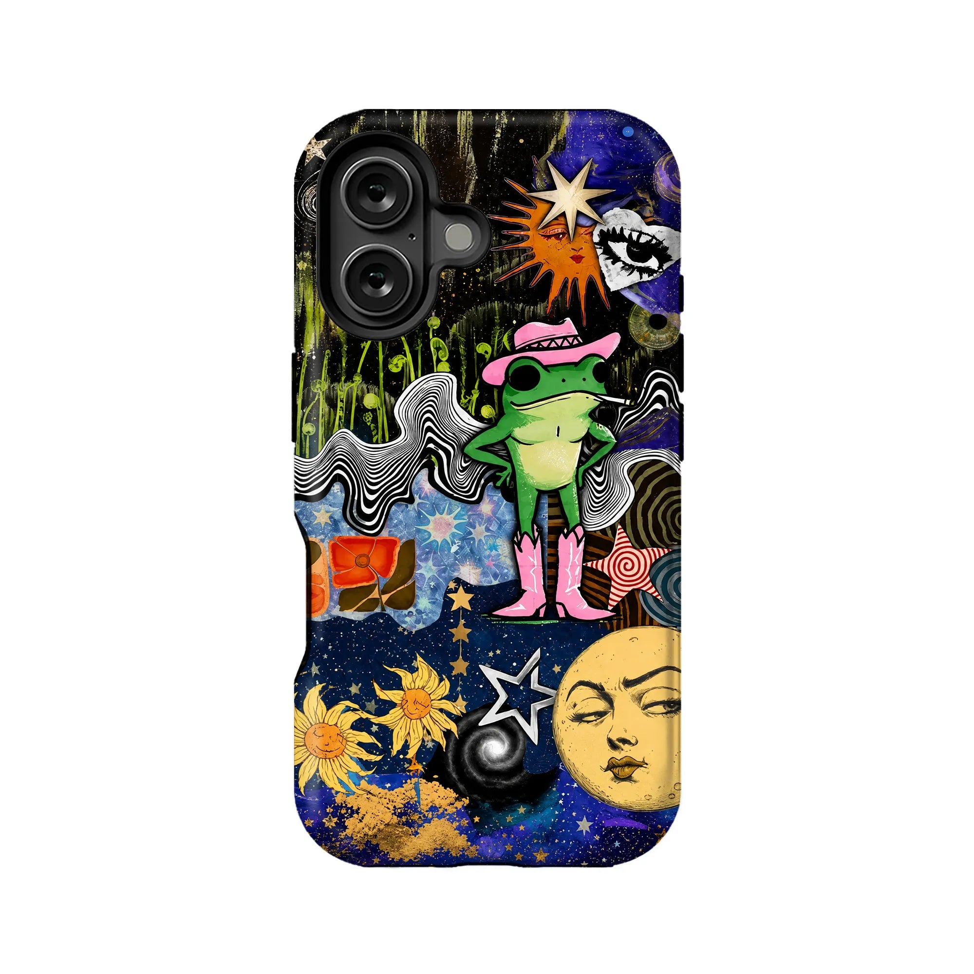 Colorful Frog Art Phone Case