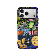 Colorful Frog Art Phone Case