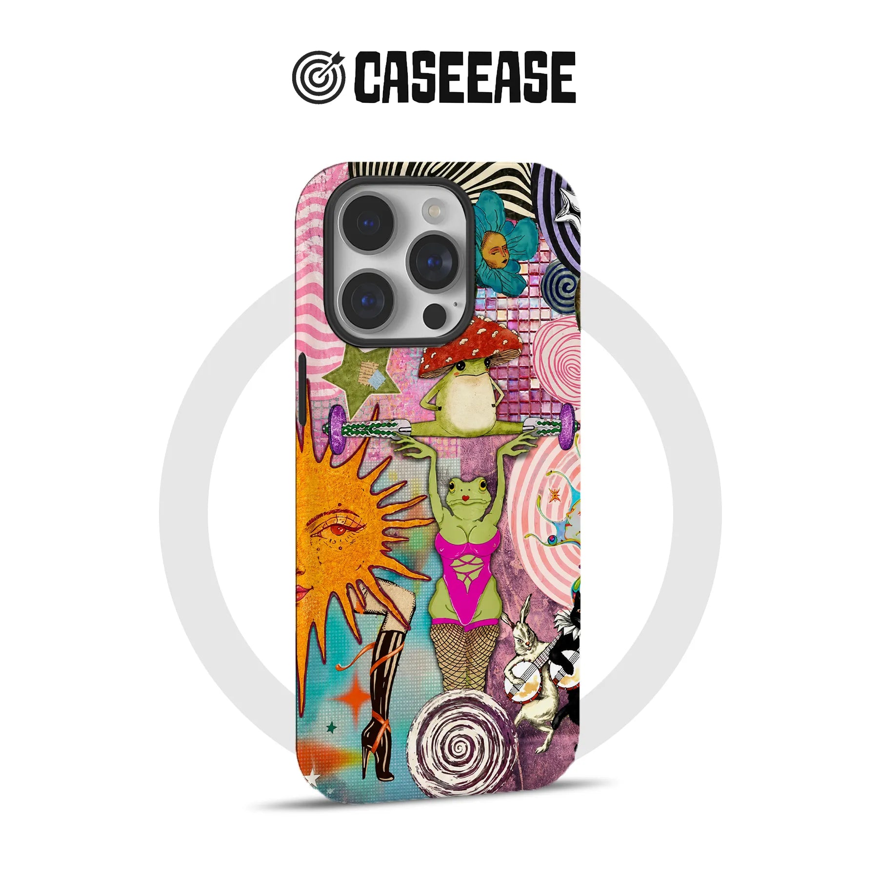 Vibrant Frog Art Phone Case