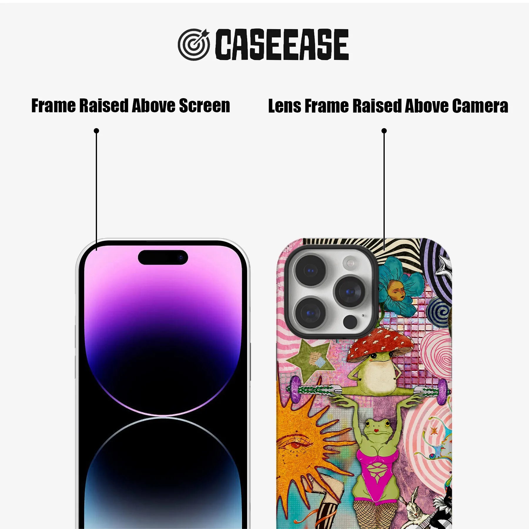 Vibrant Frog Art Phone Case