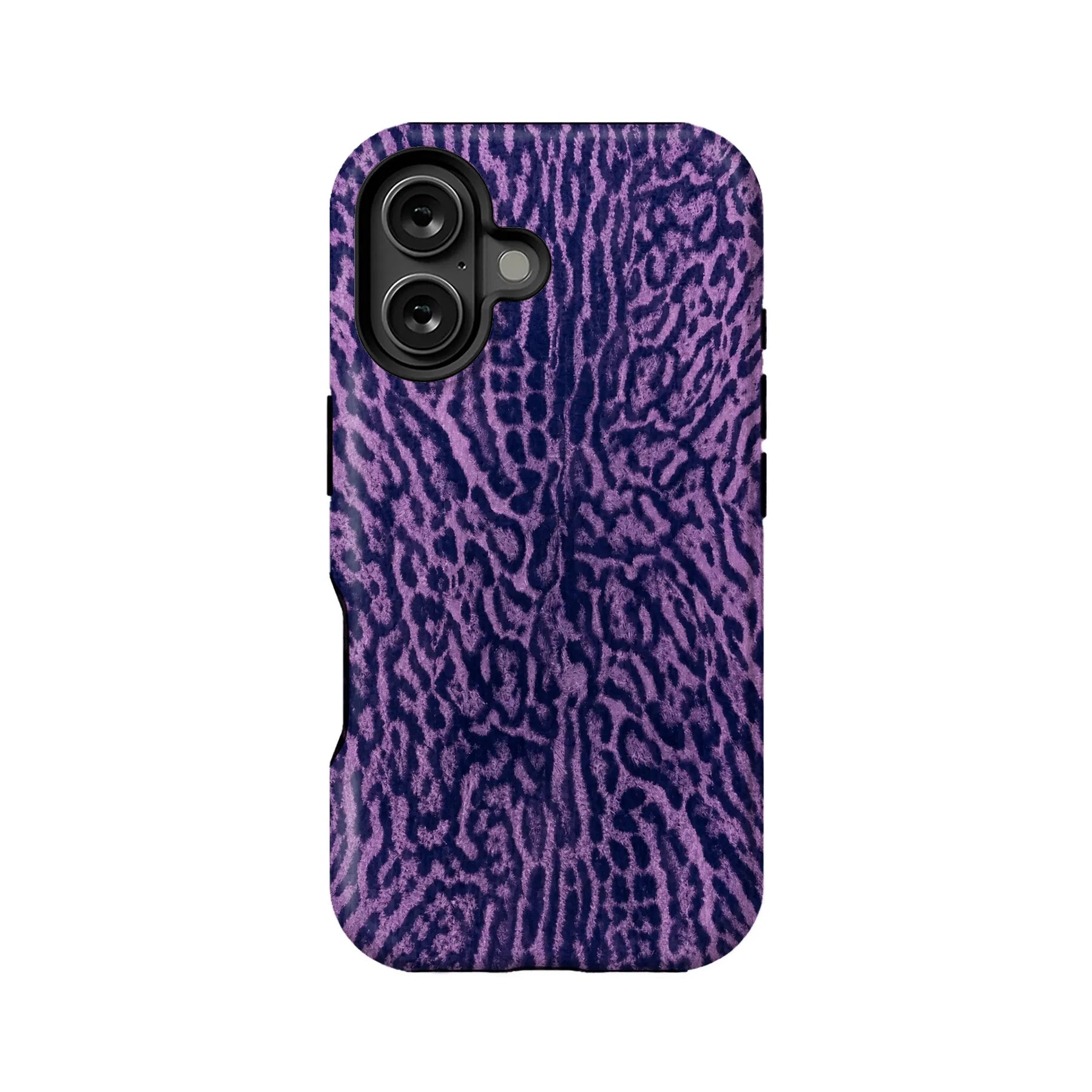 Purple Leopard Print Phone Case