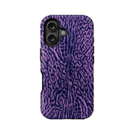 Purple Leopard Print Phone Case