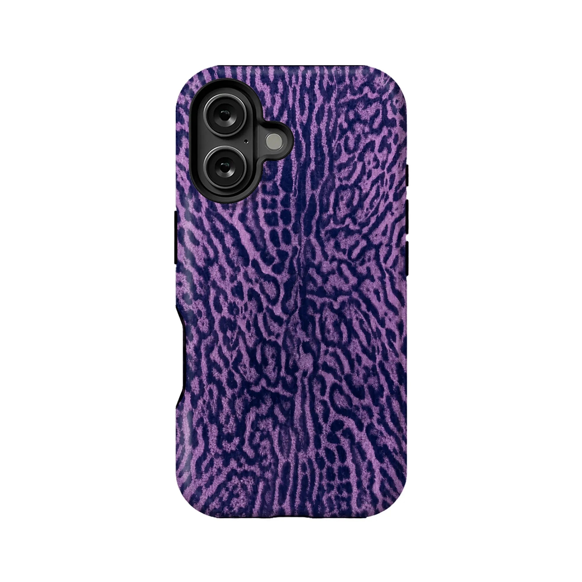 Purple Leopard Print Phone Case
