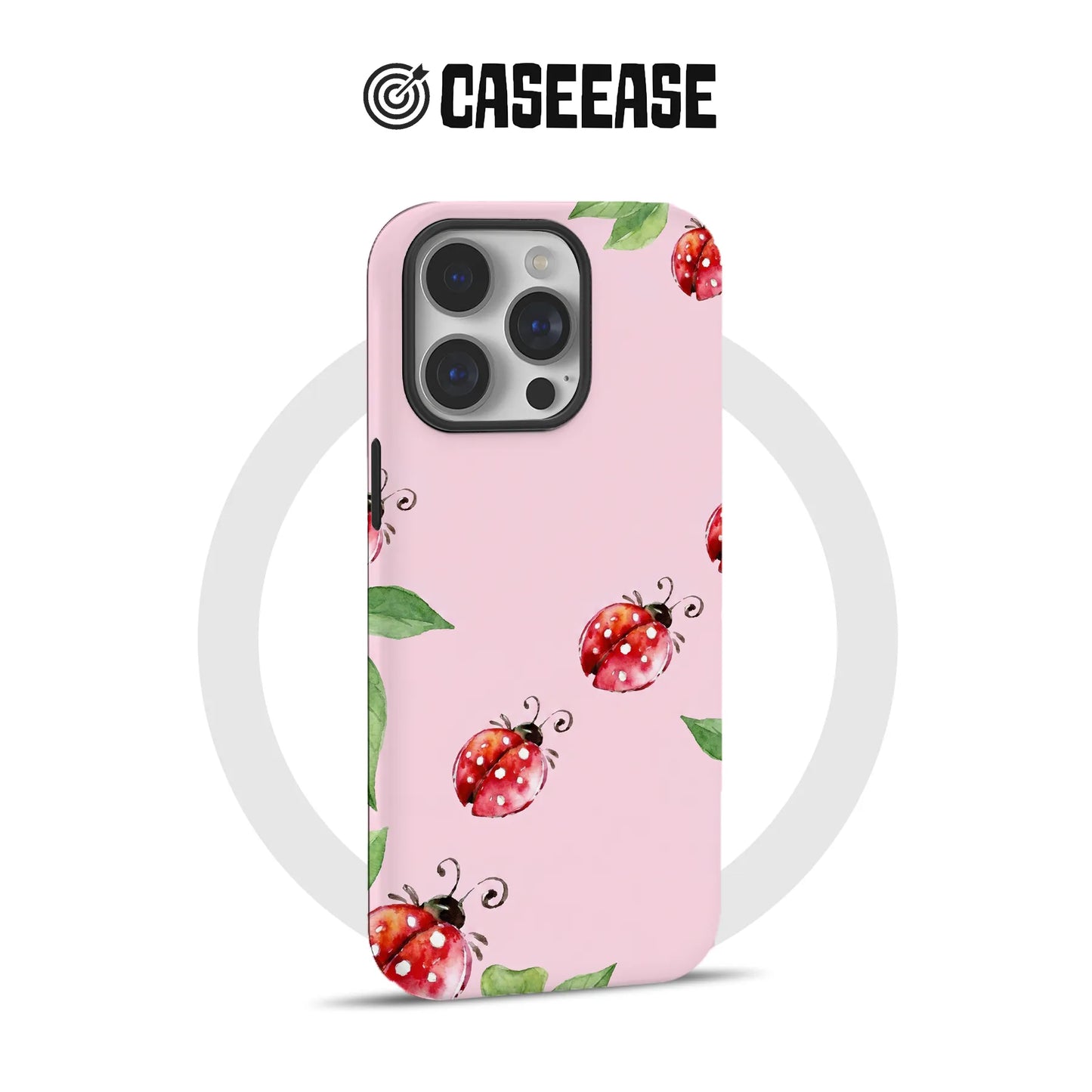 Ladybug Pattern Phone Case for iPhone