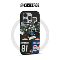 Retro Hockey Collage Phone Case