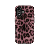 Stylish Pink Leopard Print Phone Case