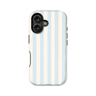 Stylish Blue Striped Phone Case