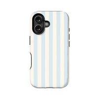 Stylish Blue Striped Phone Case