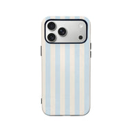 Stylish Blue Striped Phone Case