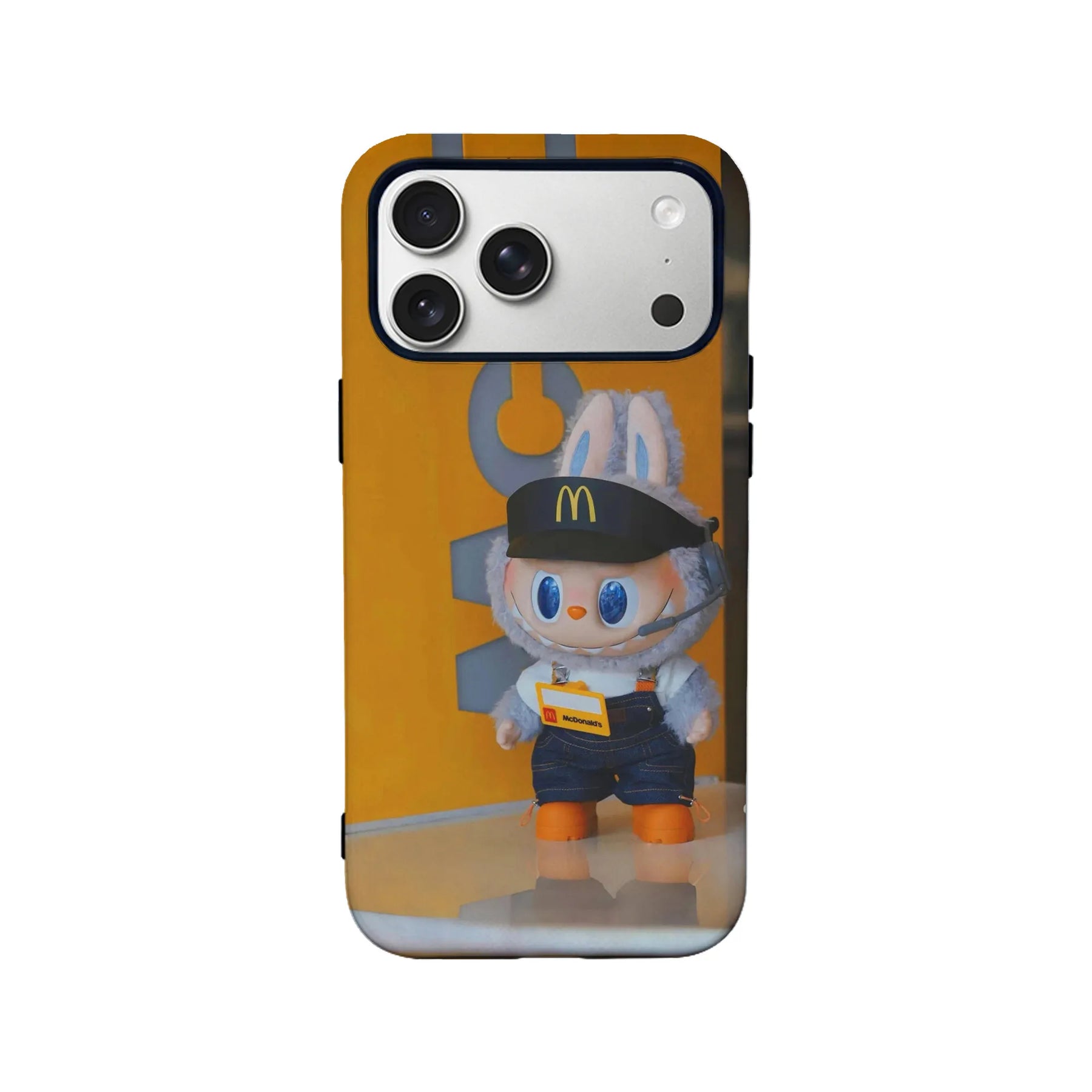 Funda para teléfono con el personaje Labubu de McDonald's: edición divertida y única