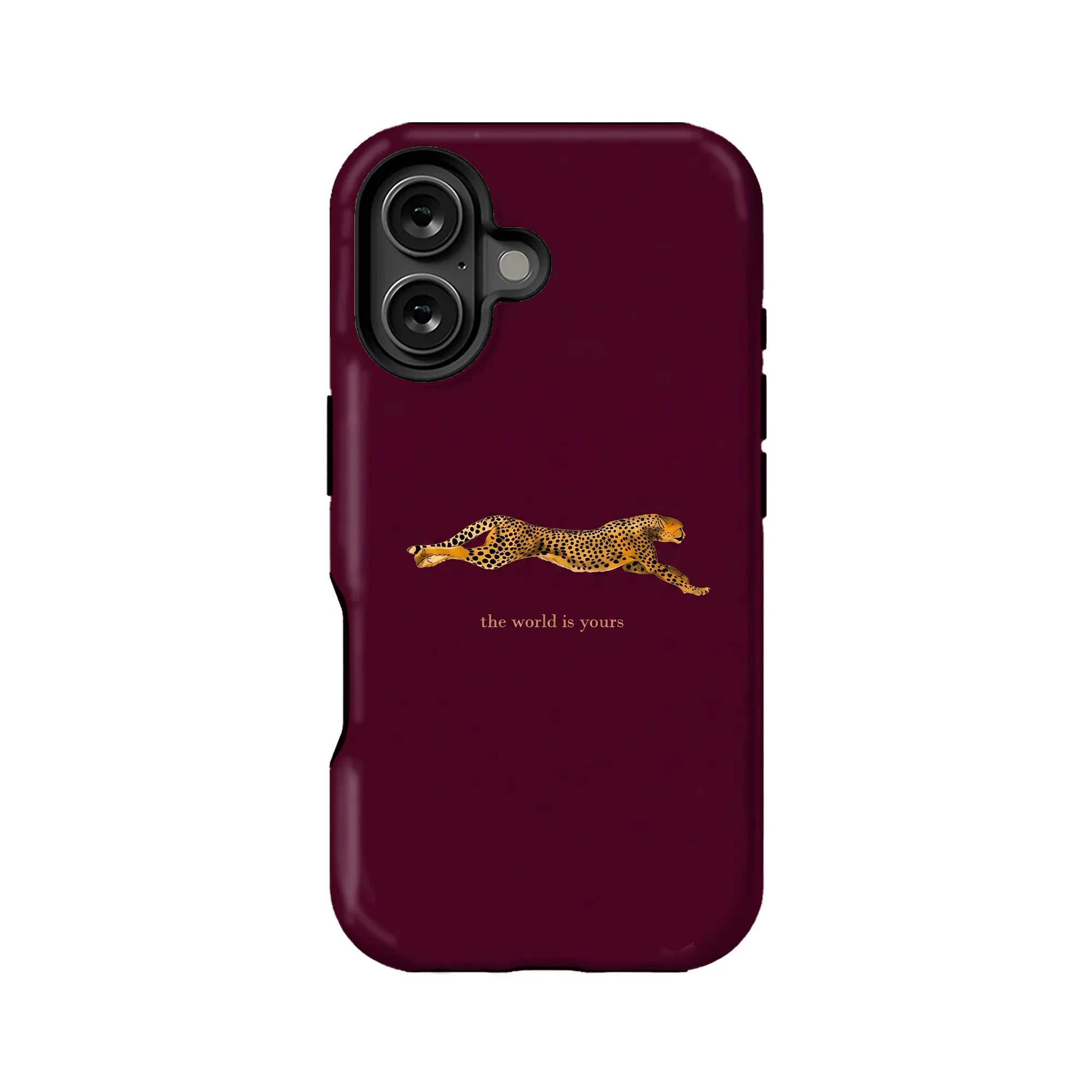 Leopard Print Phone Case - The World Is Yours