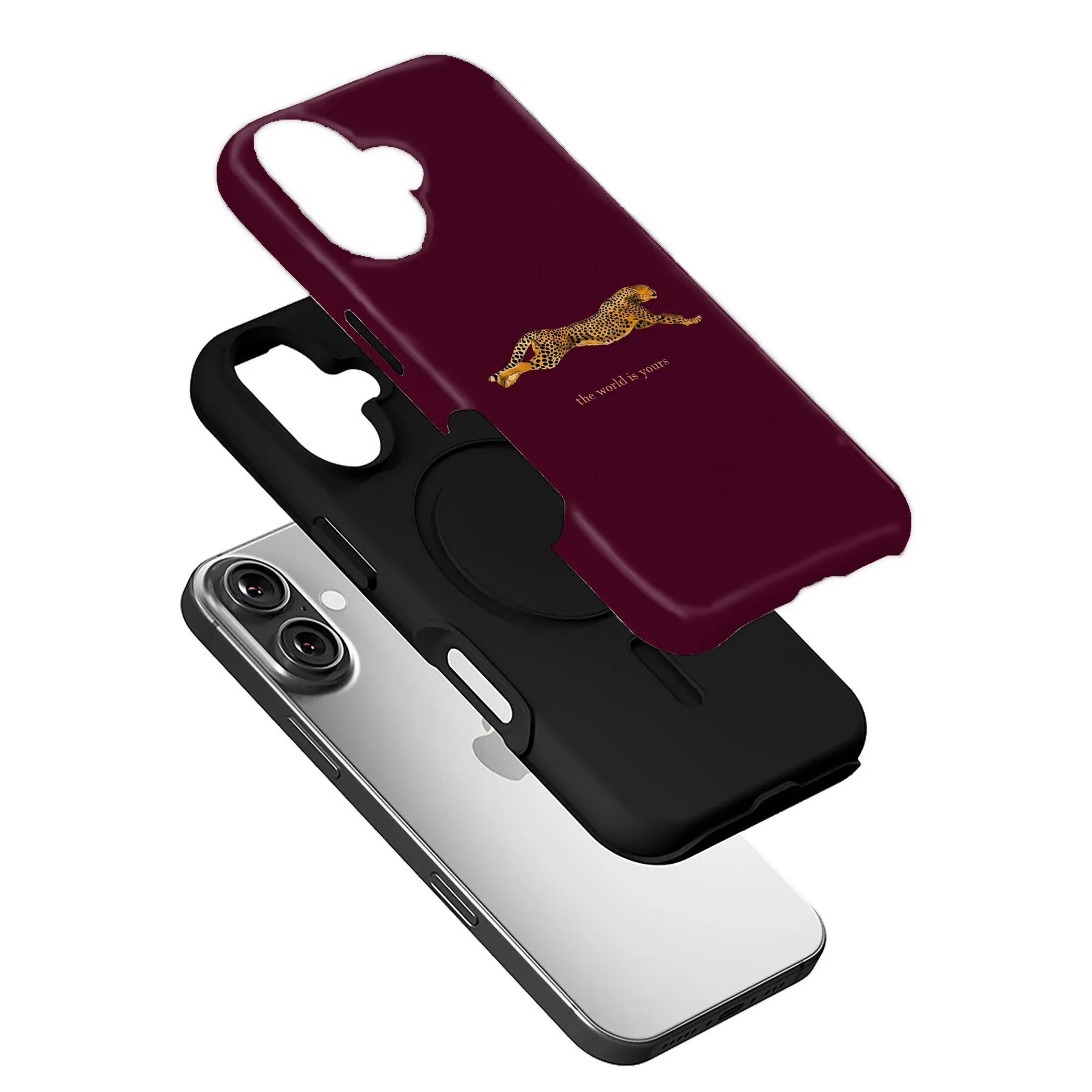 Leopard Print Phone Case - The World Is Yours