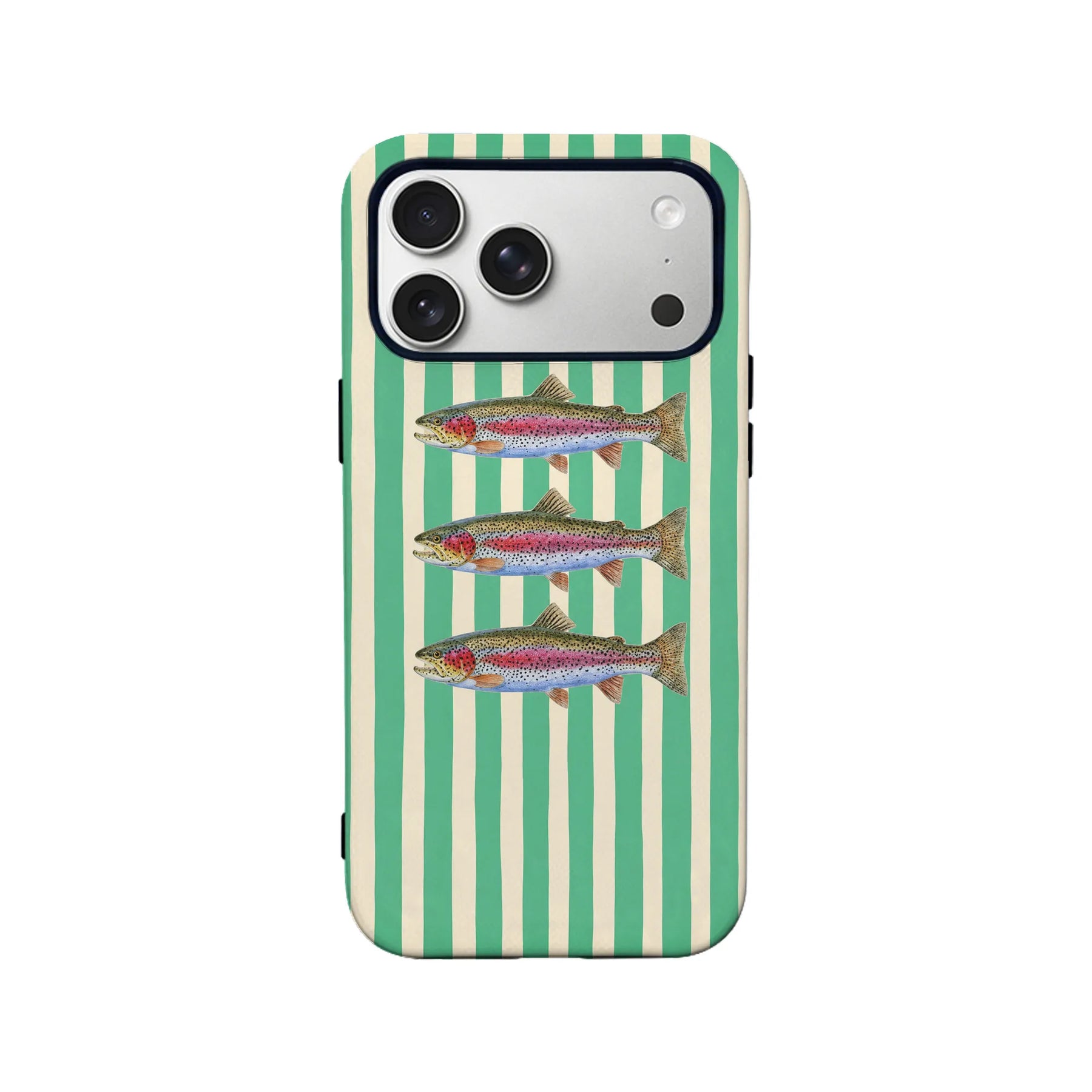 Rainbow Trout Striped Phone Case